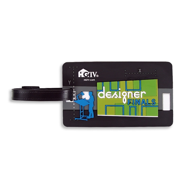Custom Custom Shape PVC Luggage Bag Tags