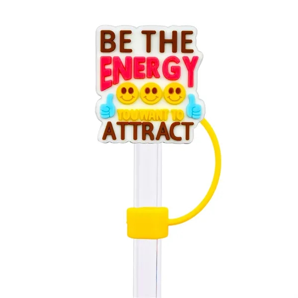 Custom Silicone Straw Topper - Custom Silicone Straw Topper - Image 3 of 5