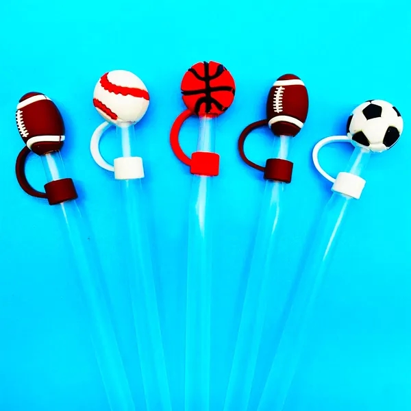 Custom 3D Silicone Straw Topper - Custom 3D Silicone Straw Topper - Image 4 of 8