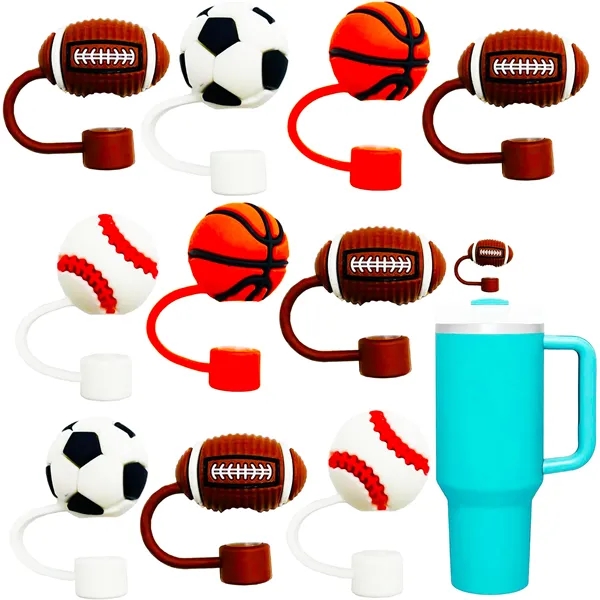 Custom 3D Silicone Straw Topper - Custom 3D Silicone Straw Topper - Image 8 of 8