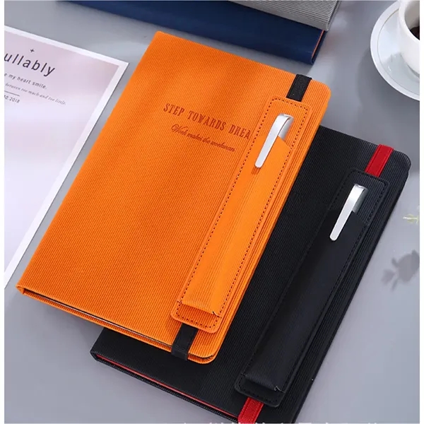 A5 Pu Leather Business Office Notebook - A5 Pu Leather Business Office Notebook - Image 3 of 4