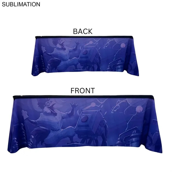 Sublimated Table Throw for 6' (Closed Back) - Sublimated Table Throw for 6' (Closed Back) - Image 5 of 10