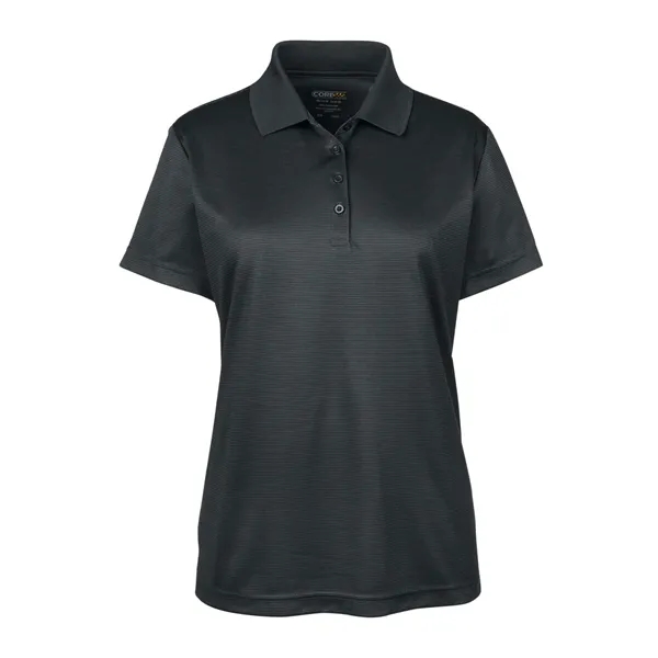 CORE365 Ladies' Express Microstripe Performance Pique Polo - CORE365 Ladies' Express Microstripe Performance Pique Polo - Image 1 of 7