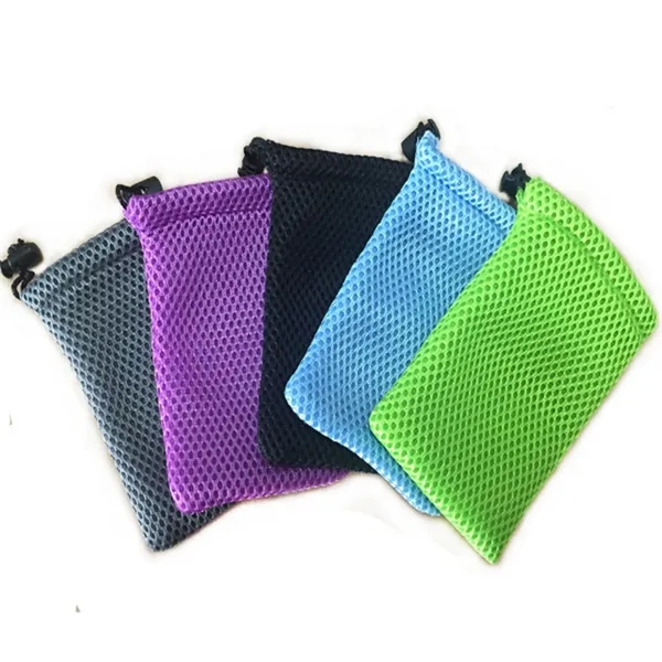 Multifunction Nylon Drawstring Mesh Bag - Multifunction Nylon Drawstring Mesh Bag - Image 3 of 4