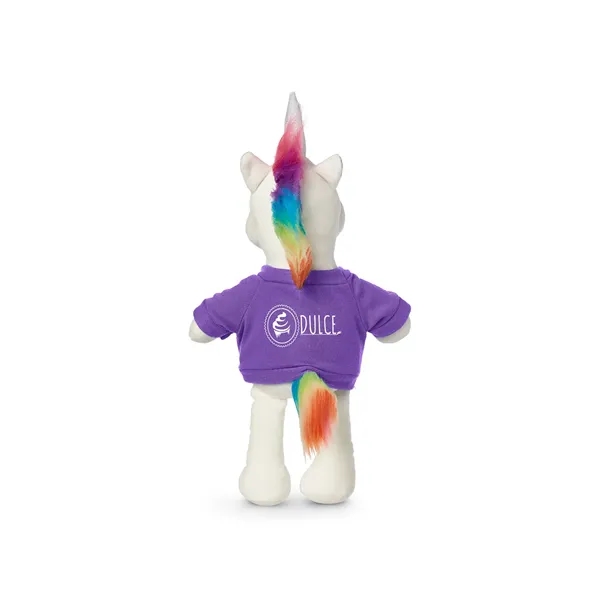 8.5" Plush Unicorn With T-Shirt - 8.5" Plush Unicorn With T-Shirt - Image 19 of 39