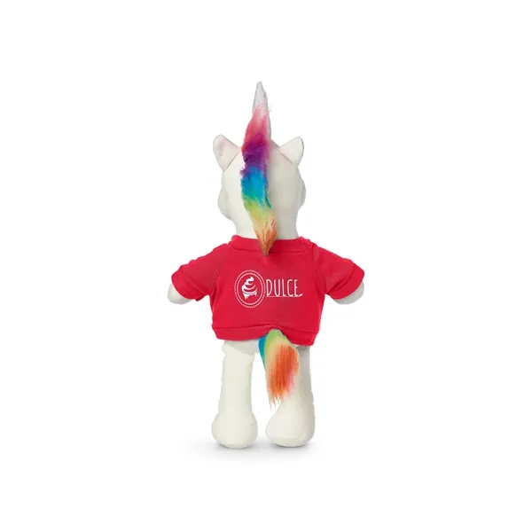 8.5" Plush Unicorn With T-Shirt - 8.5" Plush Unicorn With T-Shirt - Image 36 of 39