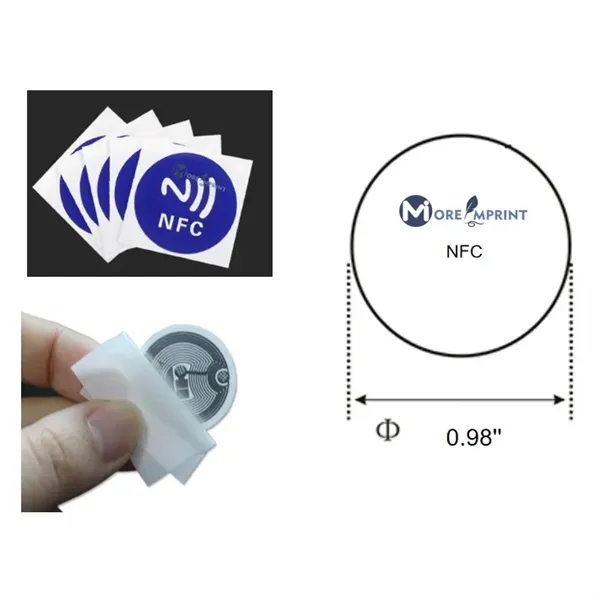 NTAG215 RFID NFC Tags Stickers High Frequency - NTAG215 RFID NFC Tags Stickers High Frequency - Image 0 of 3