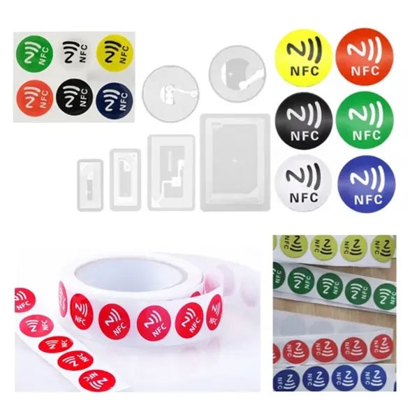 NTAG215 RFID NFC Tags Stickers High Frequency - NTAG215 RFID NFC Tags Stickers High Frequency - Image 1 of 3