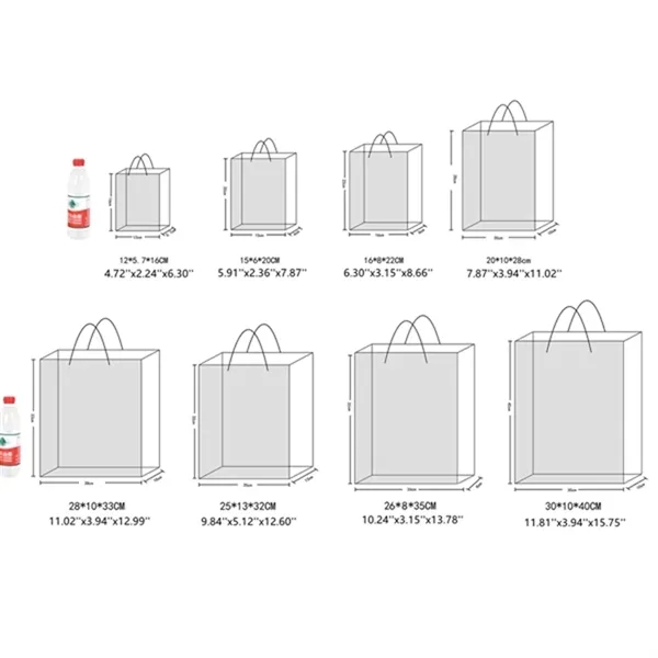 Custom Kraft Paper Tote Gift Bag with Handles - Custom Kraft Paper Tote Gift Bag with Handles - Image 1 of 5