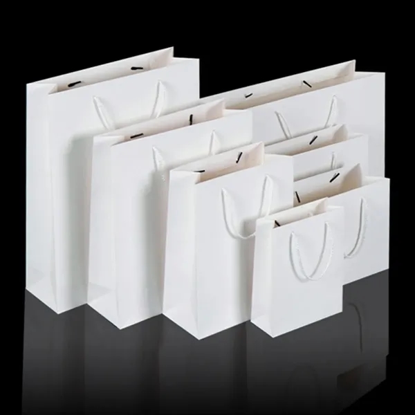 Custom Kraft Paper Tote Gift Bag with Handles - Custom Kraft Paper Tote Gift Bag with Handles - Image 5 of 5