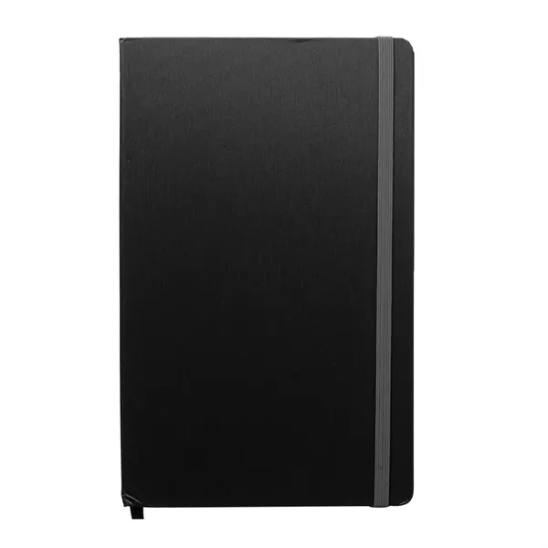 Hardcover Elastic Strap Notebook - Hardcover Elastic Strap Notebook - Image 3 of 5