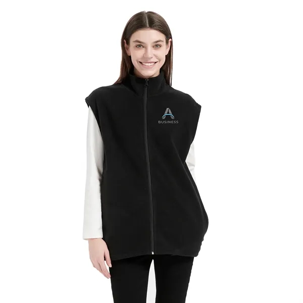 Ladies' Basic Polar Fleece Vest - Ladies' Basic Polar Fleece Vest - Image 0 of 2