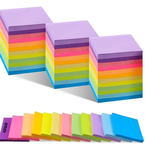 Colored 3 x 3 inch Student Company Business Notes - Colored 3 x 3 inch Student Company Business Notes - Image 1 of 3