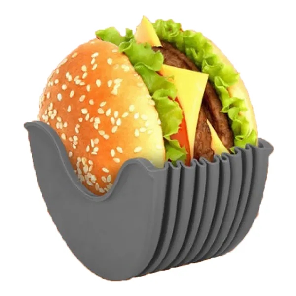 Burger Holder Mess-Free Hamburger Sandwich Fixed Box Clip - Burger Holder Mess-Free Hamburger Sandwich Fixed Box Clip - Image 2 of 4