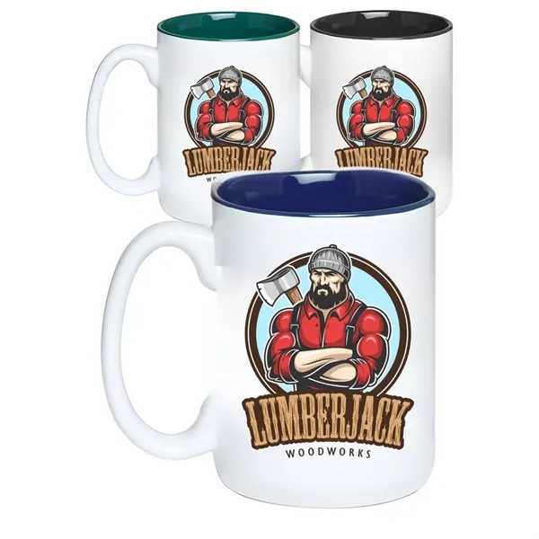 15 oz Easygrip Glossy Coffee Mugs - 15 oz Easygrip Glossy Coffee Mugs - Image 0 of 2