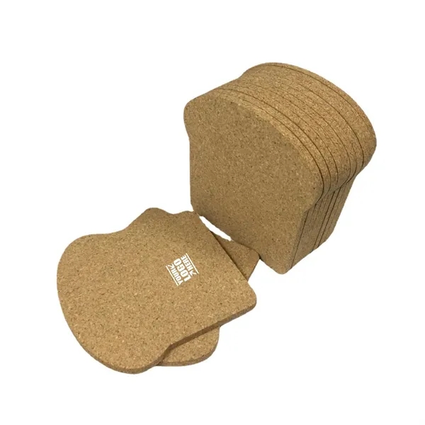 Cork Drink Coasters 4" - Absorbent & Reusable,Bulk Pack - Cork Drink Coasters 4" - Absorbent & Reusable,Bulk Pack - Image 0 of 1