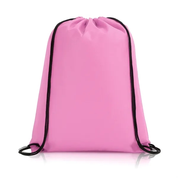 Non-Woven Custom Drawstring Backpack - 14" x 17" - Non-Woven Custom Drawstring Backpack - 14" x 17" - Image 18 of 18