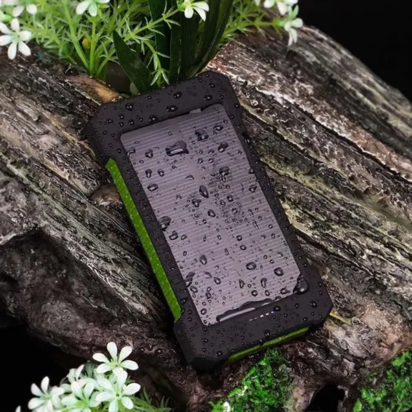 6000mAh Solar Power Bank with Built-in Compass - 6000mAh Solar Power Bank with Built-in Compass - Image 7 of 10
