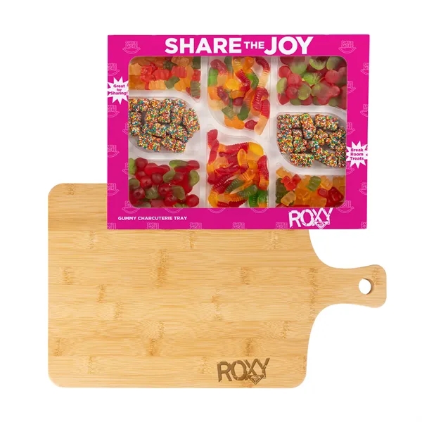 Gummy Charcuterie Tray with Bamboo Board - Gummy Charcuterie Tray with Bamboo Board - Image 1 of 3