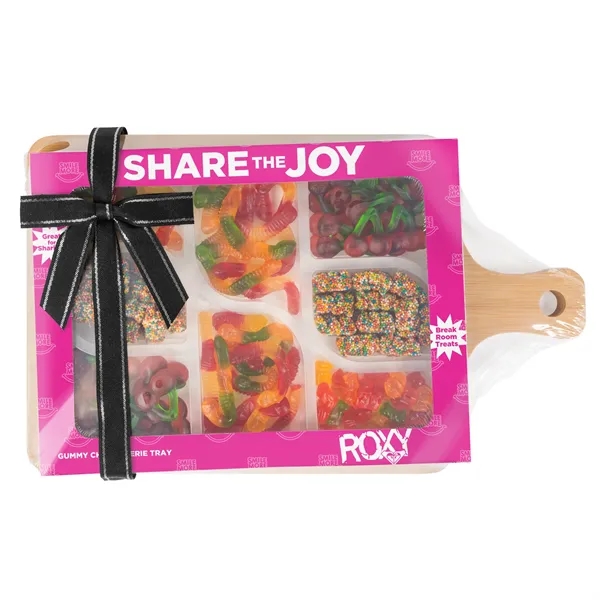 Gummy Charcuterie Tray with Bamboo Board - Gummy Charcuterie Tray with Bamboo Board - Image 0 of 3