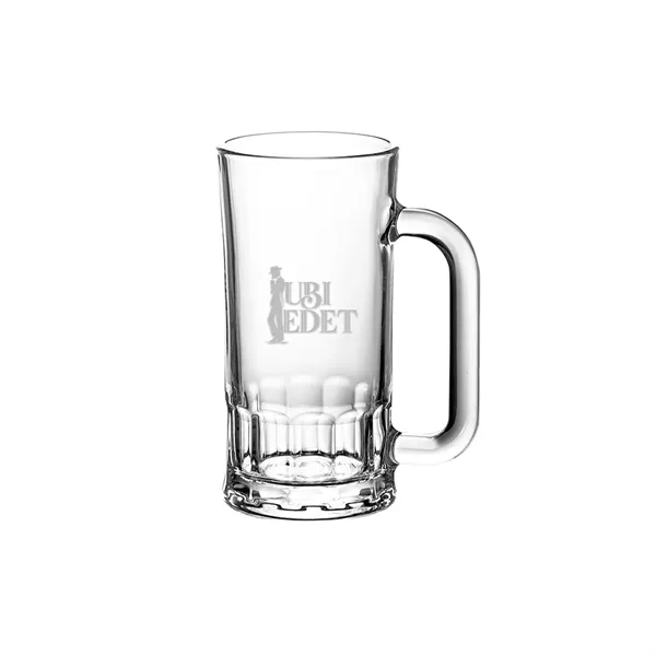 10.5 oz. Glass Mug-Frosted Etched - 10.5 oz. Glass Mug-Frosted Etched - Image 0 of 1