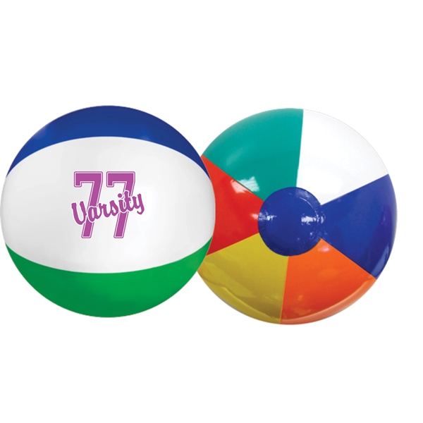 Custom Multi-Colored Beach Ball