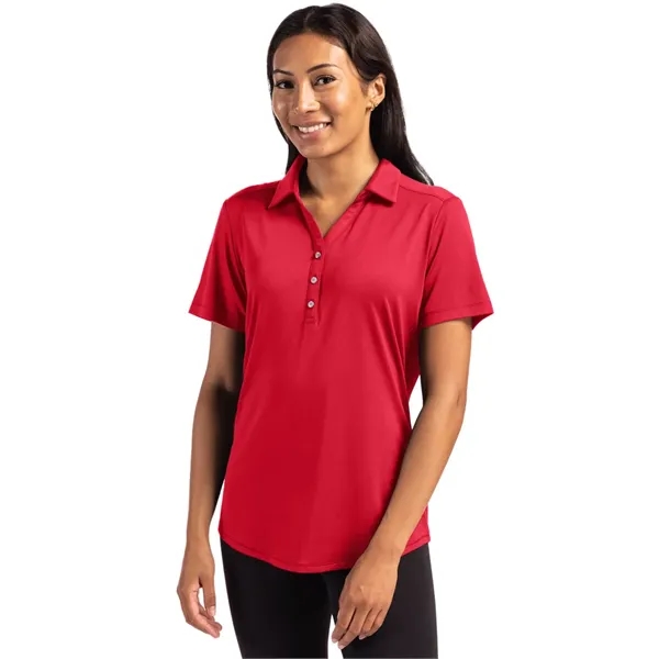 Cutter & Buck Forge Eco Stretch Recycled Womens Short Sle... - Cutter & Buck Forge Eco Stretch Recycled Womens Short Sle... - Image 15 of 29