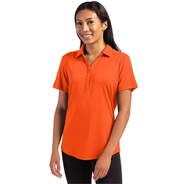 Cutter & Buck Forge Eco Stretch Recycled Womens Short Sle... - Cutter & Buck Forge Eco Stretch Recycled Womens Short Sle... - Image 18 of 29