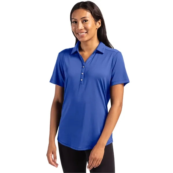 Cutter & Buck Forge Eco Stretch Recycled Womens Short Sle... - Cutter & Buck Forge Eco Stretch Recycled Womens Short Sle... - Image 20 of 29