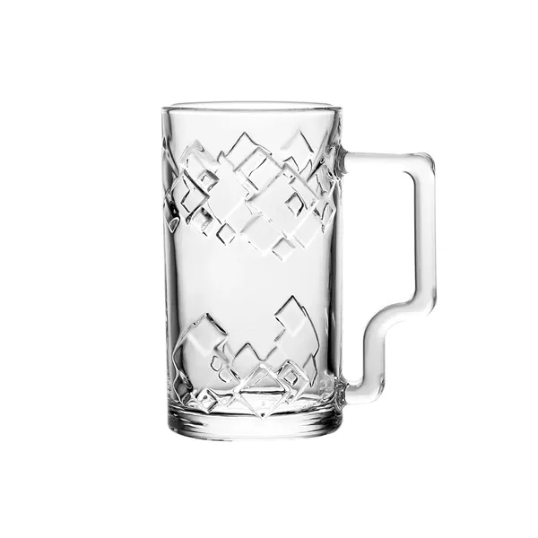 13 oz. Glass Mug-Frosted Etched - 13 oz. Glass Mug-Frosted Etched - Image 1 of 1