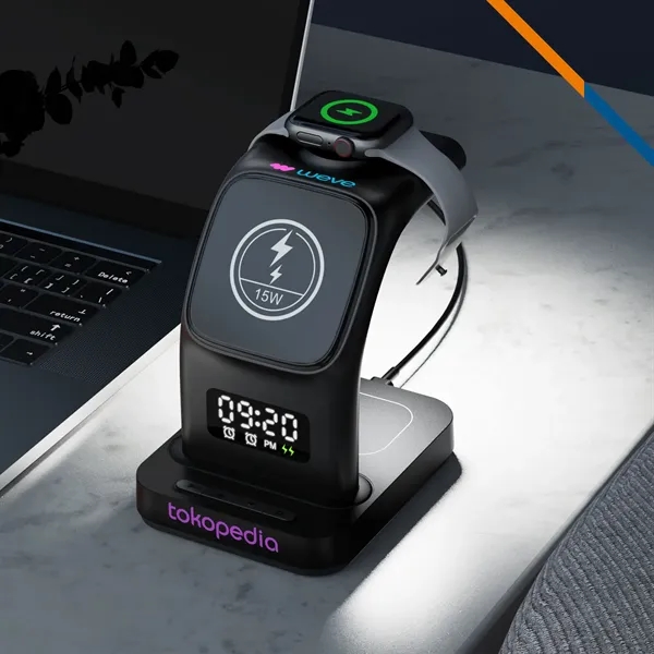 Trevix 6in1 Desktop Wireless Charger - Trevix 6in1 Desktop Wireless Charger - Image 1 of 4