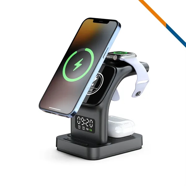 Trevix 6in1 Desktop Wireless Charger - Trevix 6in1 Desktop Wireless Charger - Image 3 of 4