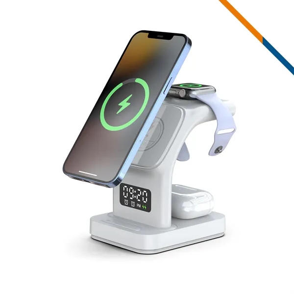 Trevix 6in1 Desktop Wireless Charger - Trevix 6in1 Desktop Wireless Charger - Image 4 of 4