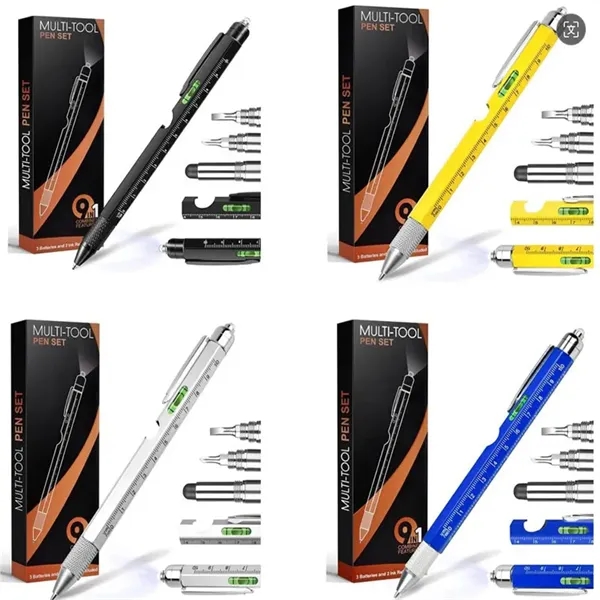 9 In 1 Multitool Pen - 9 In 1 Multitool Pen - Image 2 of 2