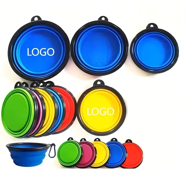 Collapsible colorful Pet Bowl Carabiner - Collapsible colorful Pet Bowl Carabiner - Image 0 of 5