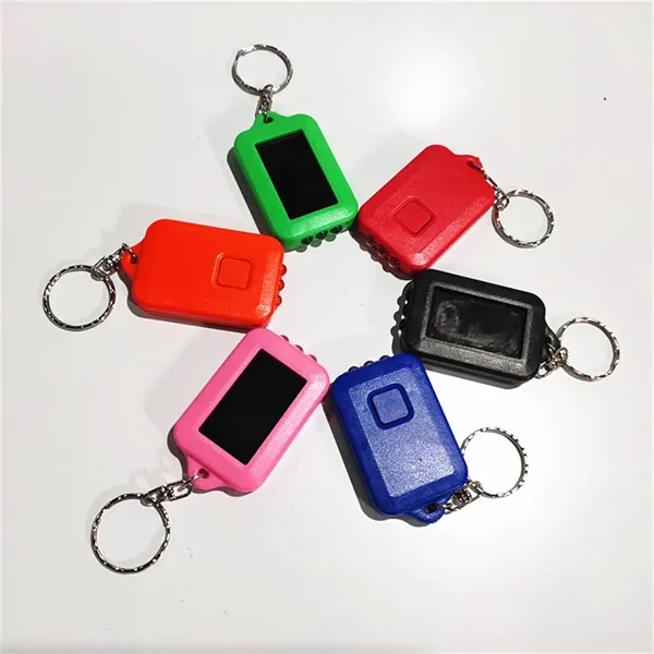 Solar LED Keychain Flashlight - Solar LED Keychain Flashlight - Image 5 of 5
