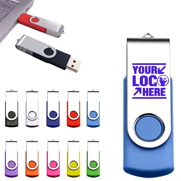 16GB Rapid Data Transfer Rotating USB Stick - 16GB Rapid Data Transfer Rotating USB Stick - Image 0 of 0