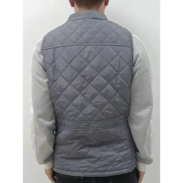 Custom Winter Fashion Women's Quilted Vest - Custom Winter Fashion Women's Quilted Vest - Image 6 of 8