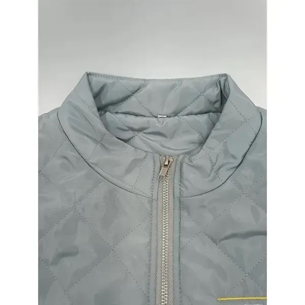 Custom Winter Fashion Women's Quilted Vest - Custom Winter Fashion Women's Quilted Vest - Image 8 of 8
