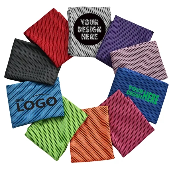 Quick-Drying Cool Sport Towel - Quick-Drying Cool Sport Towel - Image 0 of 2