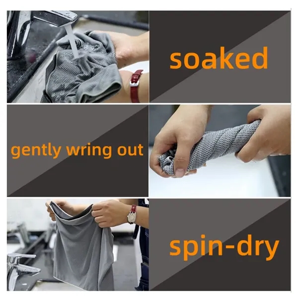 Quick-Drying Cool Sport Towel - Quick-Drying Cool Sport Towel - Image 2 of 2