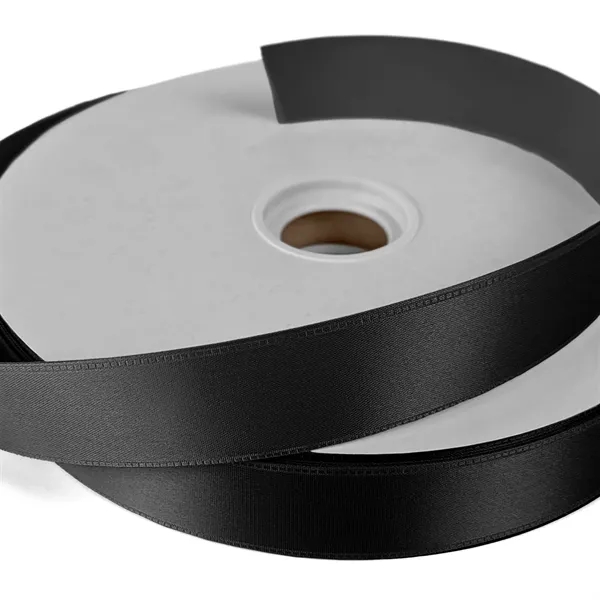 1" Badge Satin Ribbon - 50yd Roll - Foil Print - 1" Badge Satin Ribbon - 50yd Roll - Foil Print - Image 1 of 19