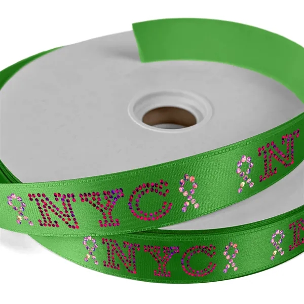 1" Badge Satin Ribbon - 25yd Roll - Sparkle - 1" Badge Satin Ribbon - 25yd Roll - Sparkle - Image 11 of 19