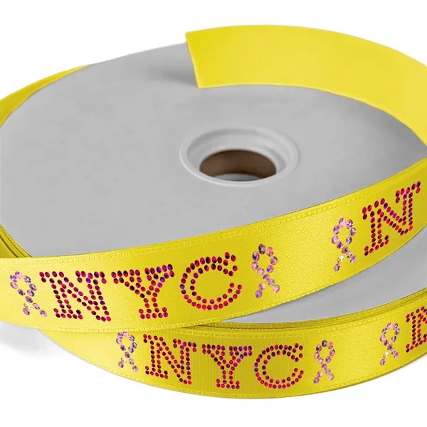 1" Badge Satin Ribbon - 25yd Roll - Sparkle - 1" Badge Satin Ribbon - 25yd Roll - Sparkle - Image 12 of 19