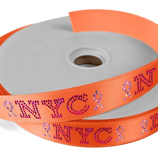 1" Badge Satin Ribbon - 25yd Roll - Sparkle - 1" Badge Satin Ribbon - 25yd Roll - Sparkle - Image 16 of 19