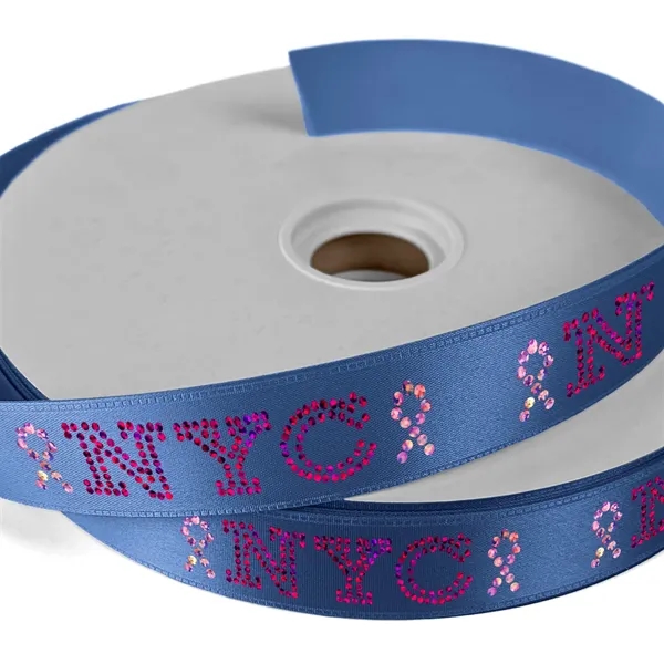 1" Badge Satin Ribbon - 25yd Roll - Sparkle - 1" Badge Satin Ribbon - 25yd Roll - Sparkle - Image 4 of 19