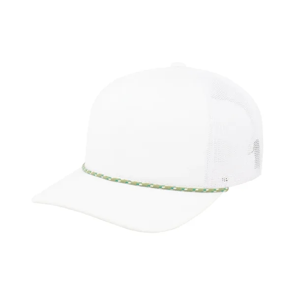 Pacific Headwear Trucker Snapback Braid Cap - Pacific Headwear Trucker Snapback Braid Cap - Image 70 of 70