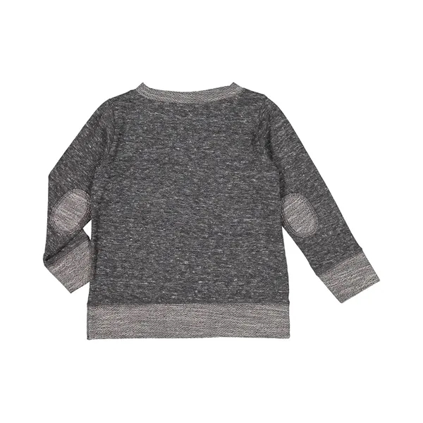 Rabbit Skins Toddler Harborside Melange French Terry Crew... - Rabbit Skins Toddler Harborside Melange French Terry Crew... - Image 14 of 27