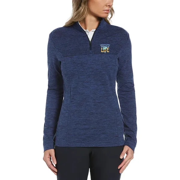 Perry Ellis Ladies 1/4 Zip Pullover - Perry Ellis Ladies 1/4 Zip Pullover - Image 4 of 4