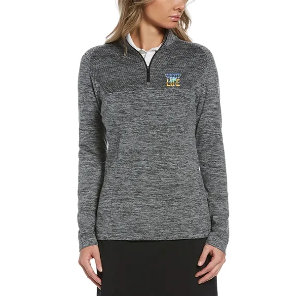 Perry Ellis Ladies 1/4 Zip Pullover - Perry Ellis Ladies 1/4 Zip Pullover - Image 3 of 4